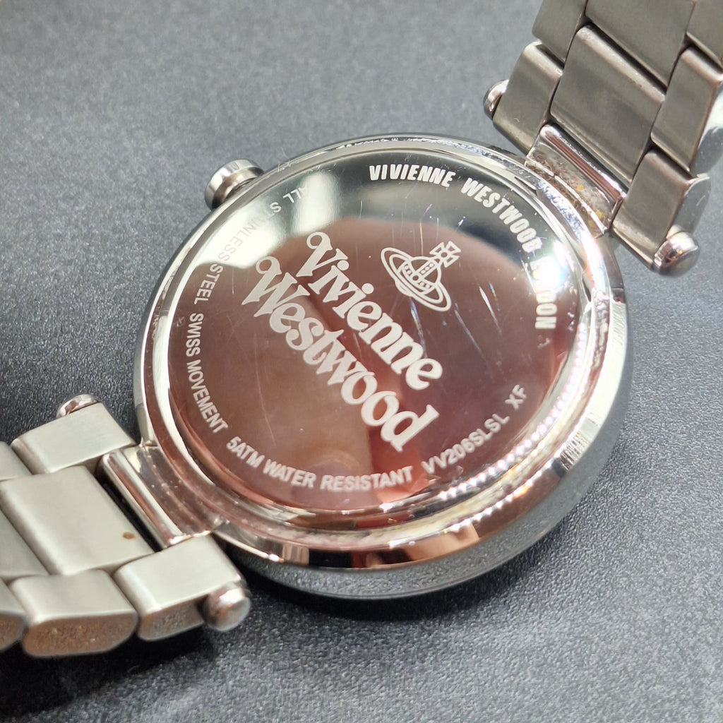 Vivienne Westwood Montagu Ladies Silver Watch With Silver Dial - VV206SLSL