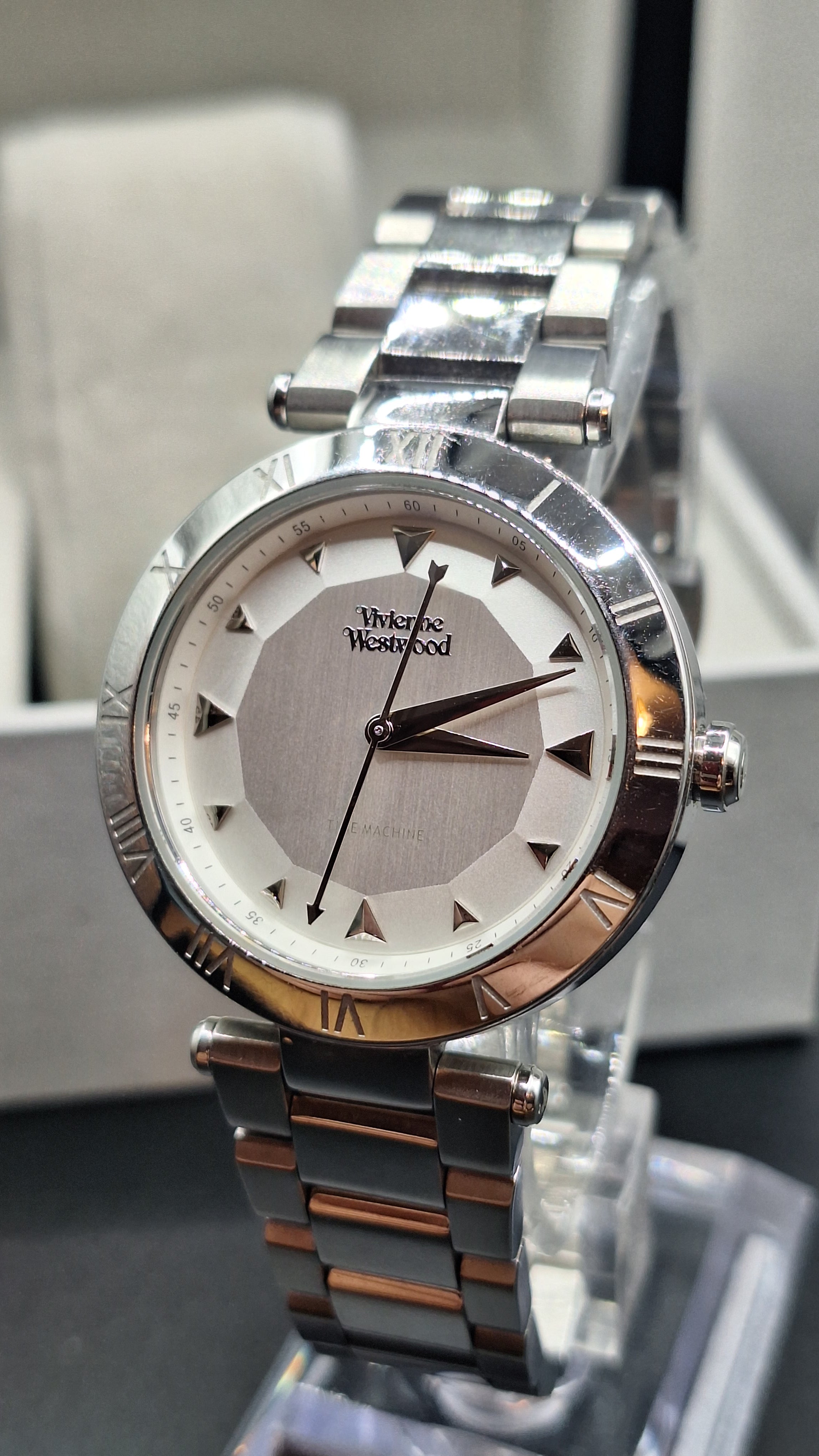 Vivienne Westwood Montagu Ladies Silver Watch With Silver Dial - VV206SLSL