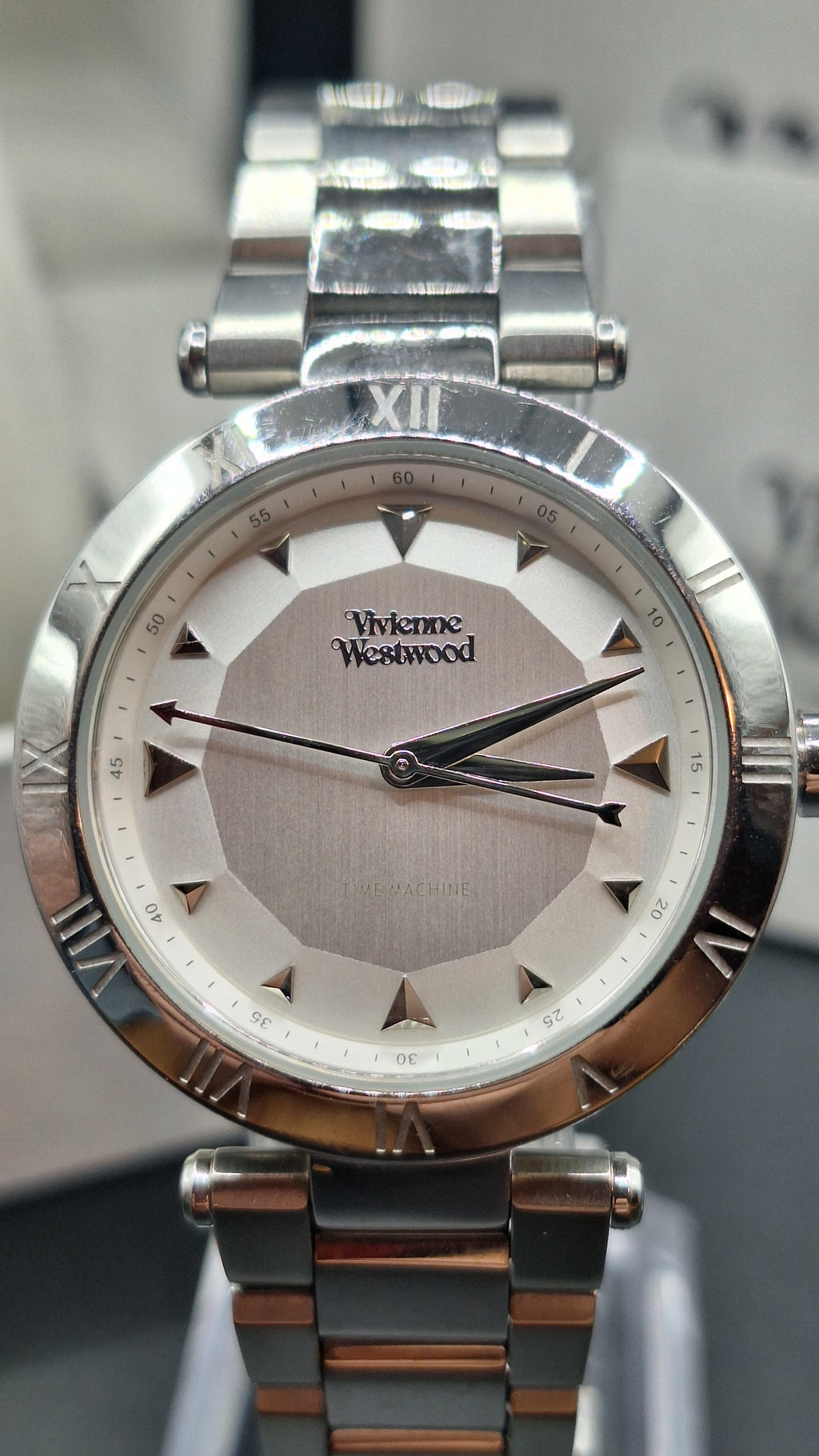 Vivienne Westwood Montagu Ladies Silver Watch With Silver Dial - VV206SLSL