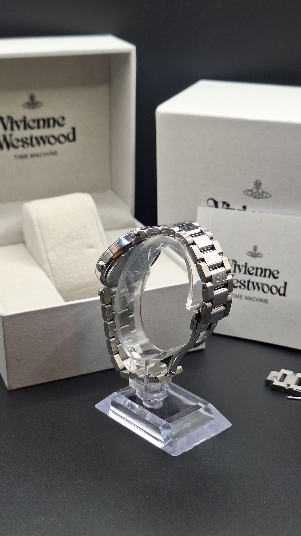 Vivienne Westwood Montagu Ladies Silver Watch With Silver Dial - VV206SLSL