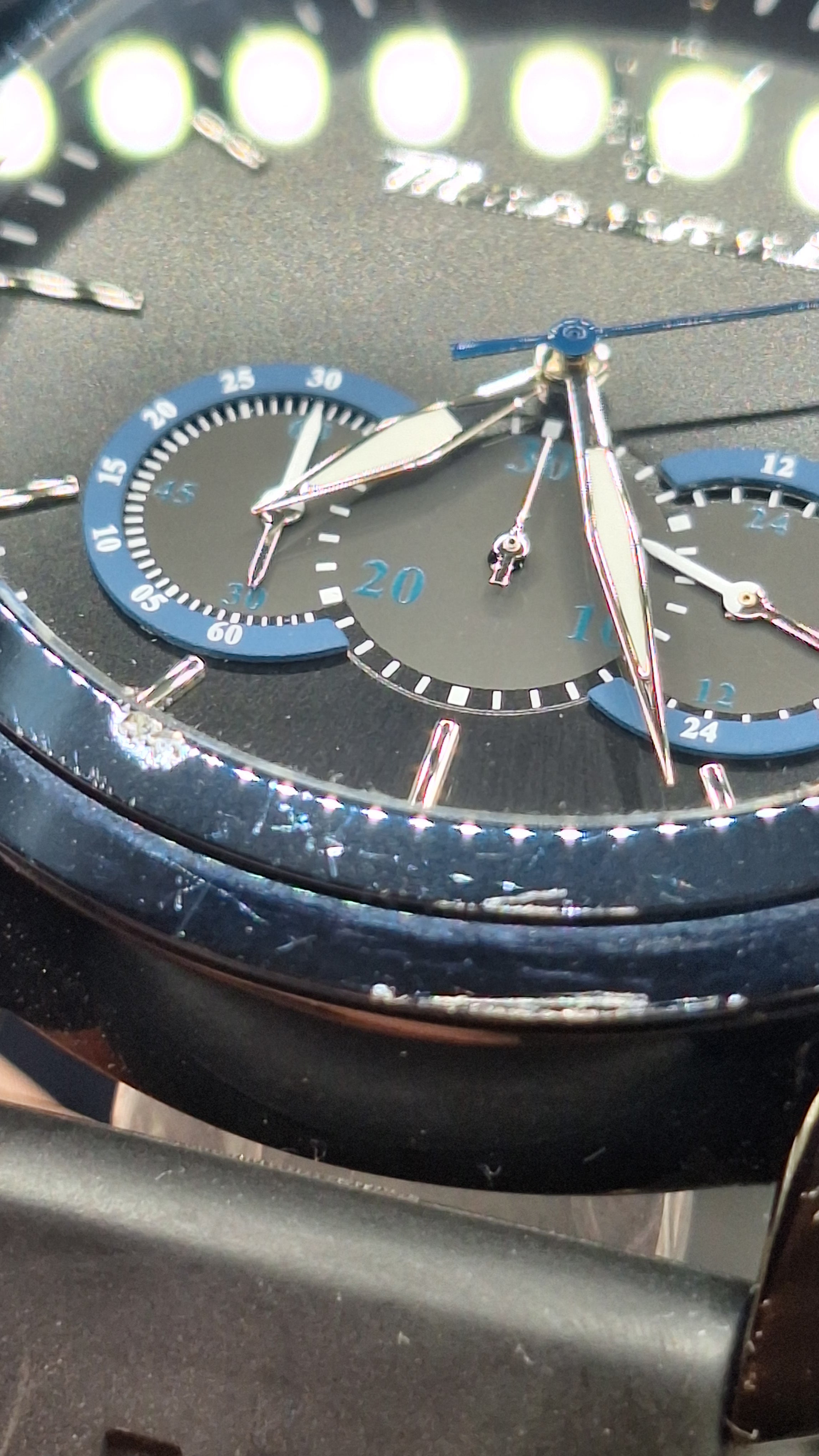Maserati Traguardo Mens Blue Watch With Black Silicone Strap -  R8871612006