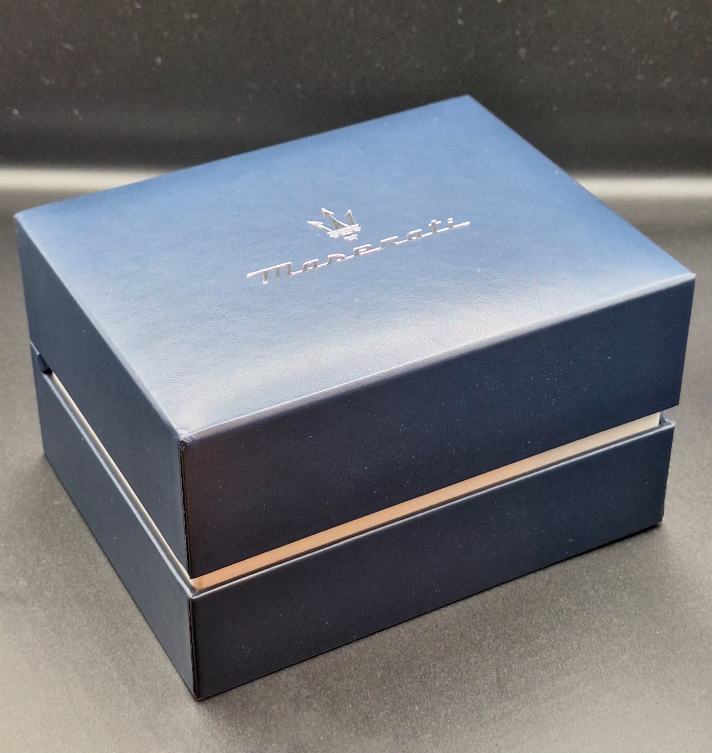 Maserati Traguardo Mens Blue Watch With Black Silicone Strap -  R8871612006
