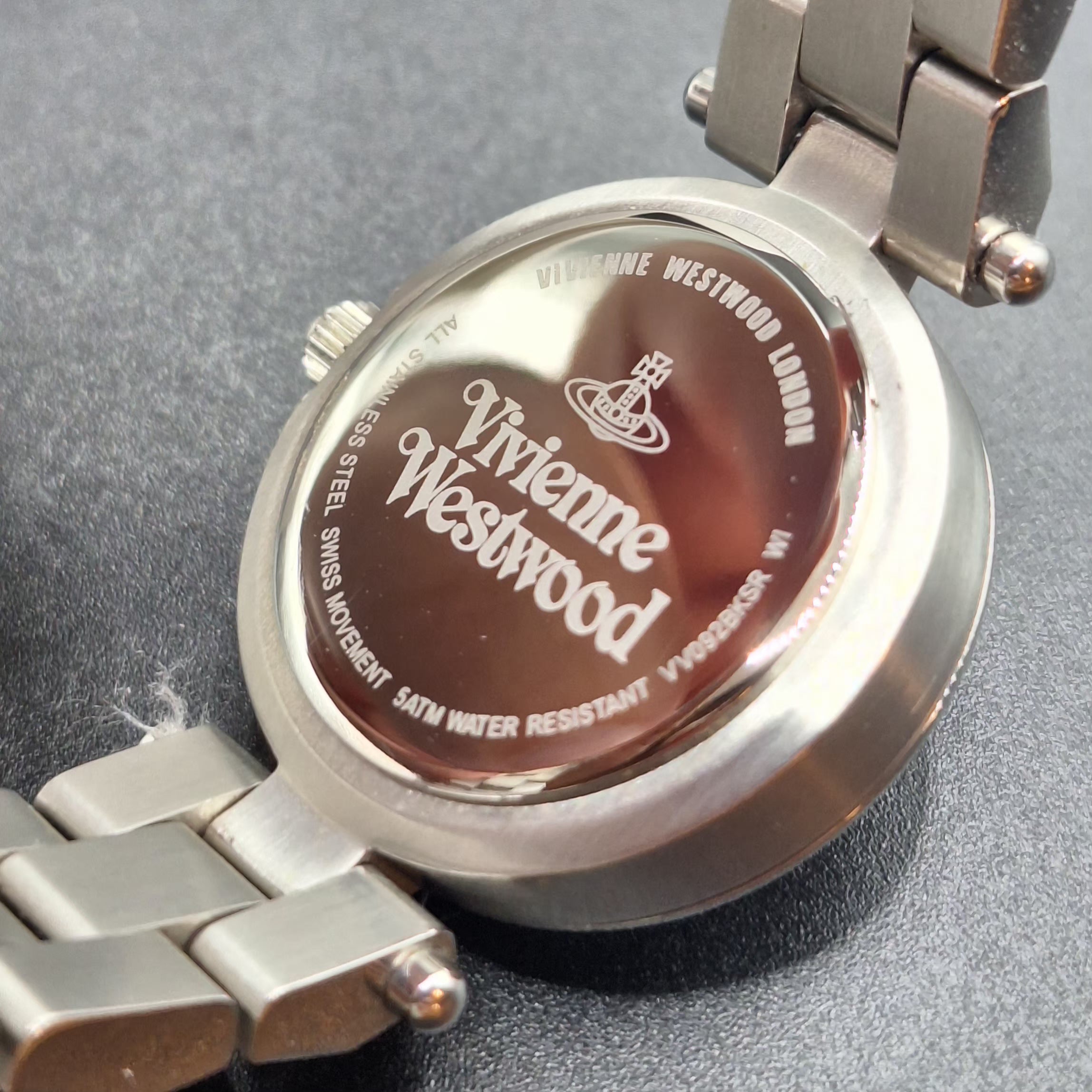 Vivienne Westwood Westbourne Ladies Silver Watch With Rose Tones - VV092BKSR