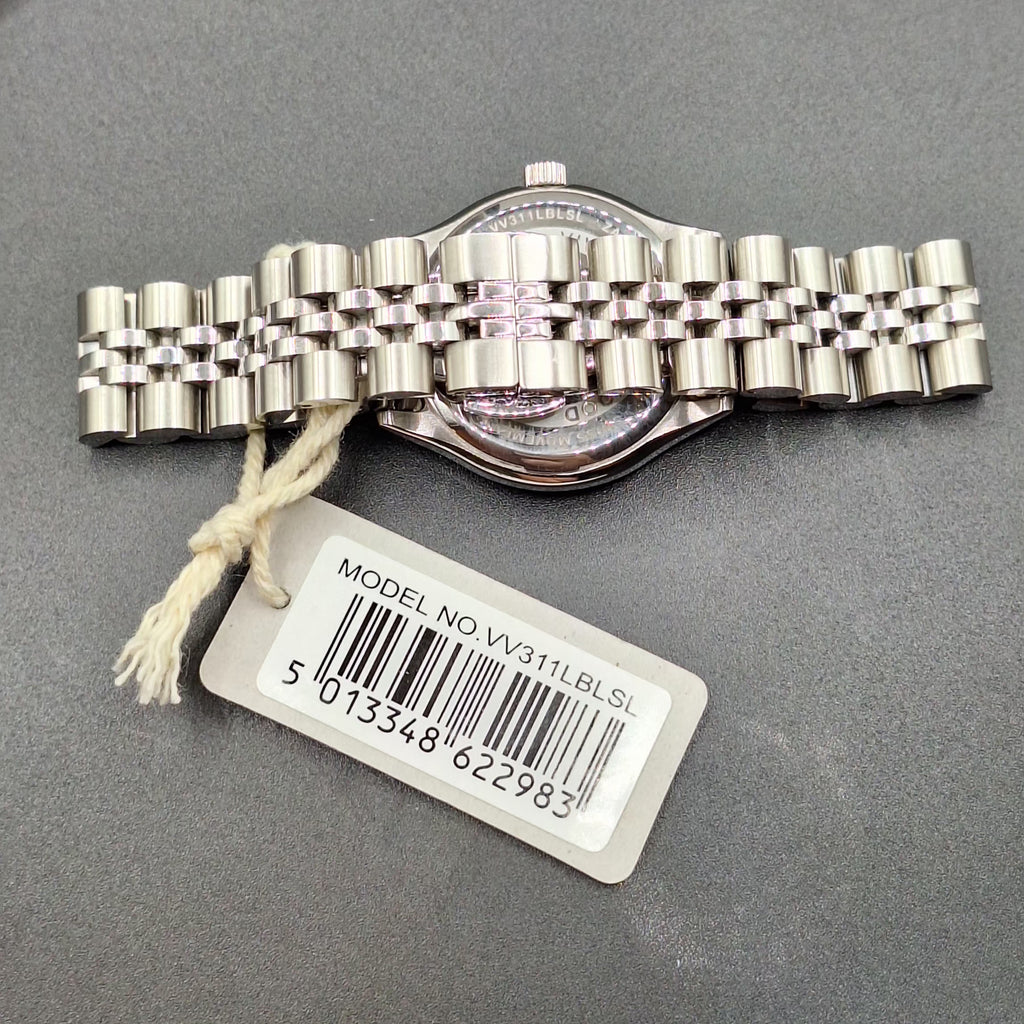 Vivienne Westwood Little Camberwell Womens Silver Watch Blue Dial - VV311LBLSL