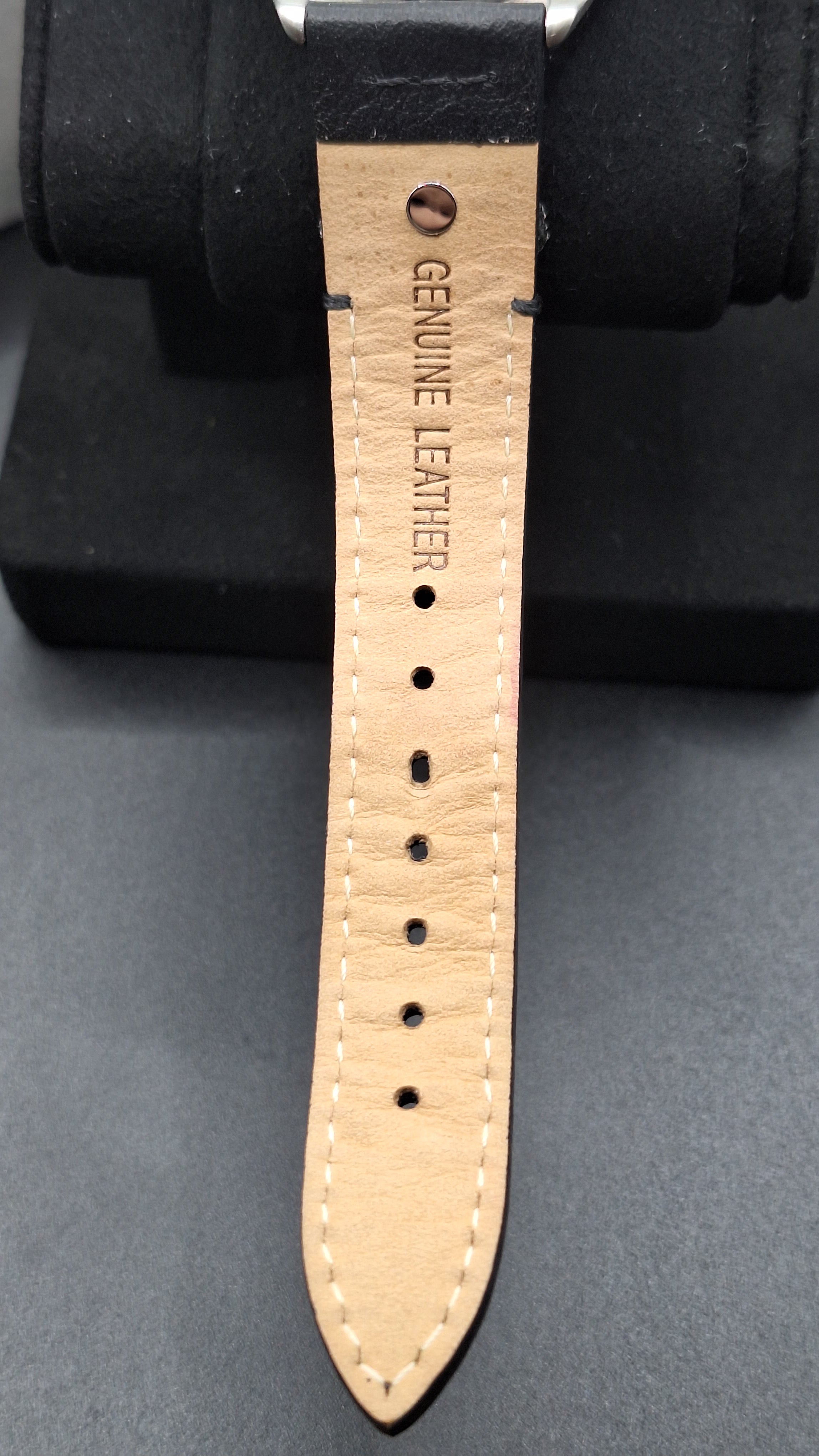 Vivienne Westwood Elcho Silver/Gold Womens Watch Black Leather Straps VV255SGBK