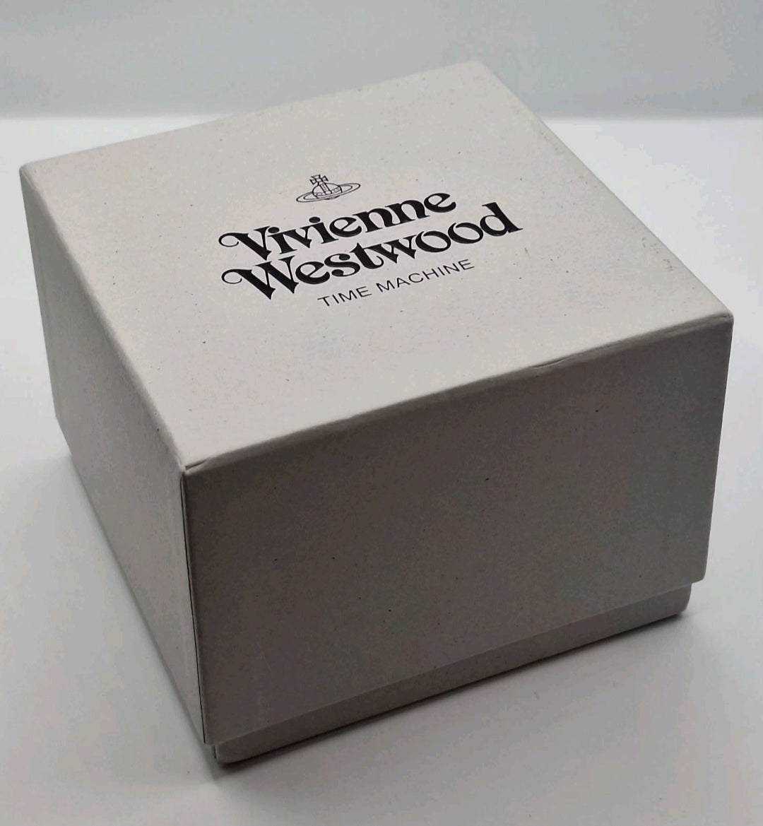 Vivienne Westwood Berkeley Womens Black Watch With Leather Strap - VV268GDBK