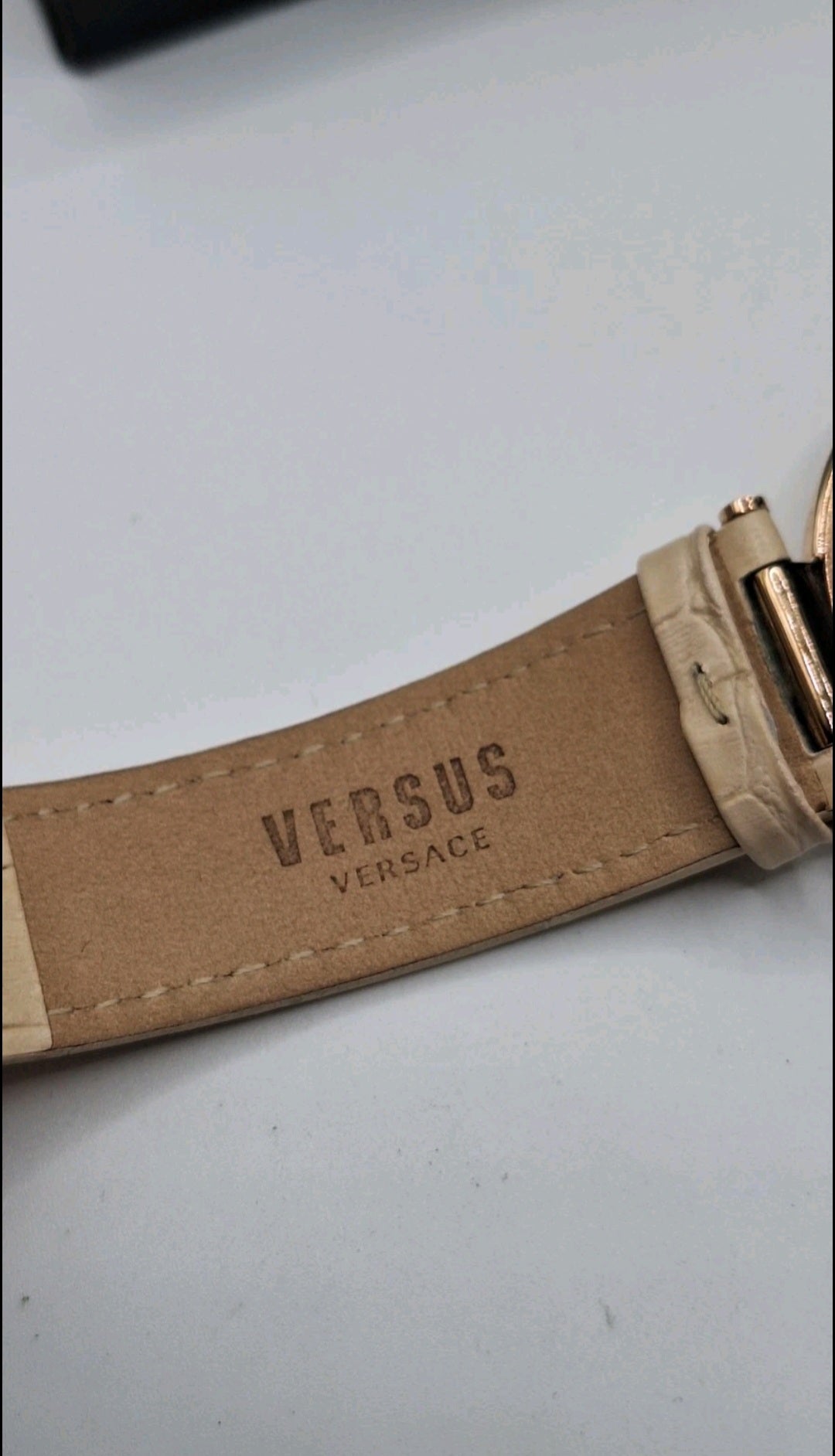 Versus Versace Star Ferry Rose Gold Watch With Swarovski Crystals - S79100017